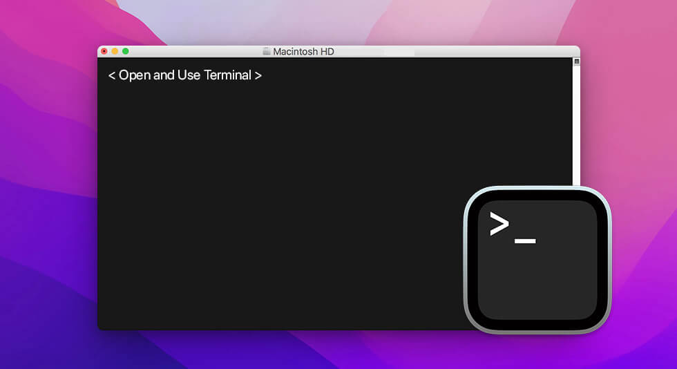 How To Open And Use Terminal On Mac